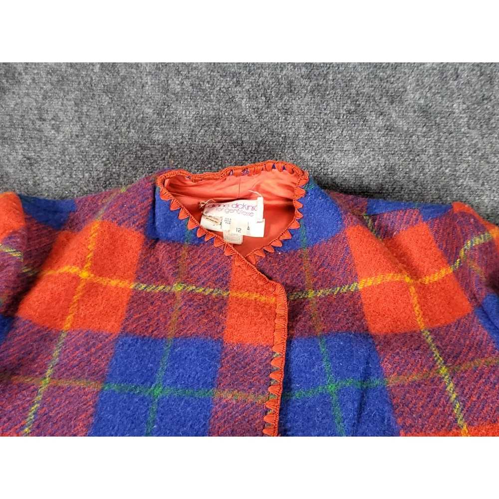 Vintage Vintage Diane Dickinson Plaid Wool Jacket… - image 3