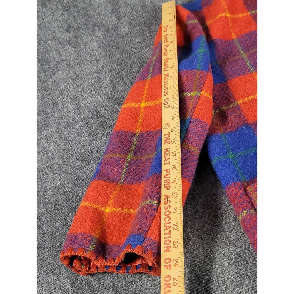 Vintage Vintage Diane Dickinson Plaid Wool Jacket… - image 5