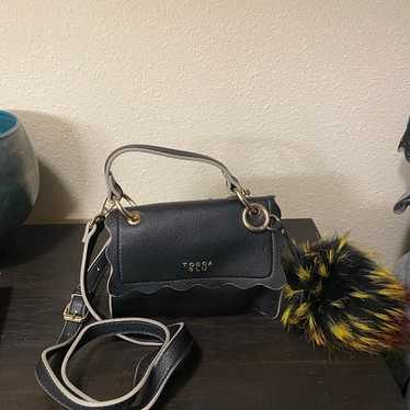 NWOT Tosca Blu Italian Genuine Leather Crossbody … - image 1