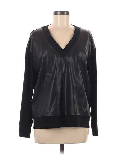 DKNY Women Black Long Sleeve Top M