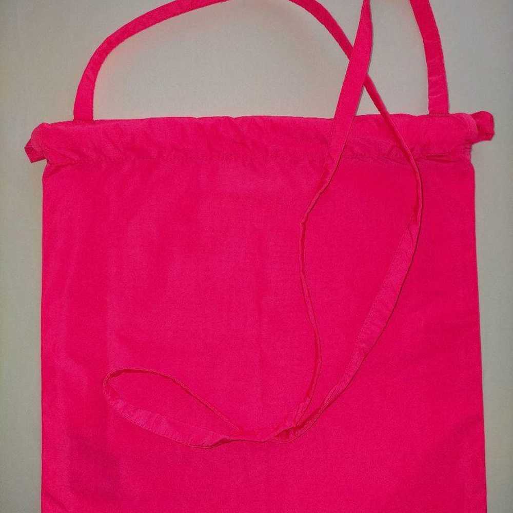 drawstring bag with shoulder strap - image 2