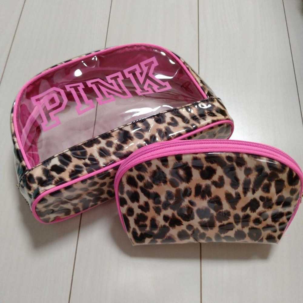 Victoria's Secret Leopard Print Pouch Set - image 1