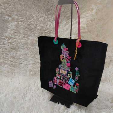 《Beautiful item》Think Bee! Bee motif jewel tote b… - image 1