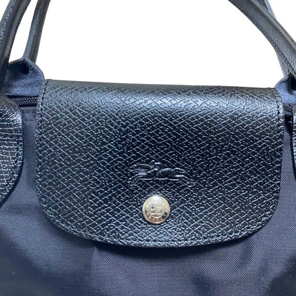 Excellent condition Longchamp tote bag in black n… - image 7