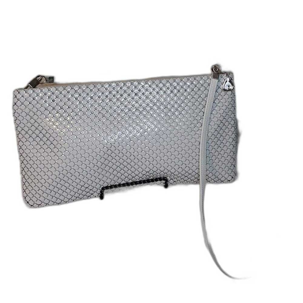 Vintage glam enameled mesh shoulder bag or crossb… - image 6