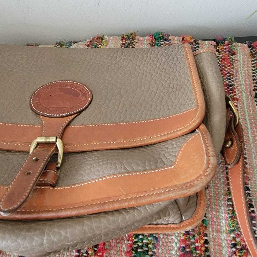 Vintage Dooney and Bourke crossbody bag purse - image 3