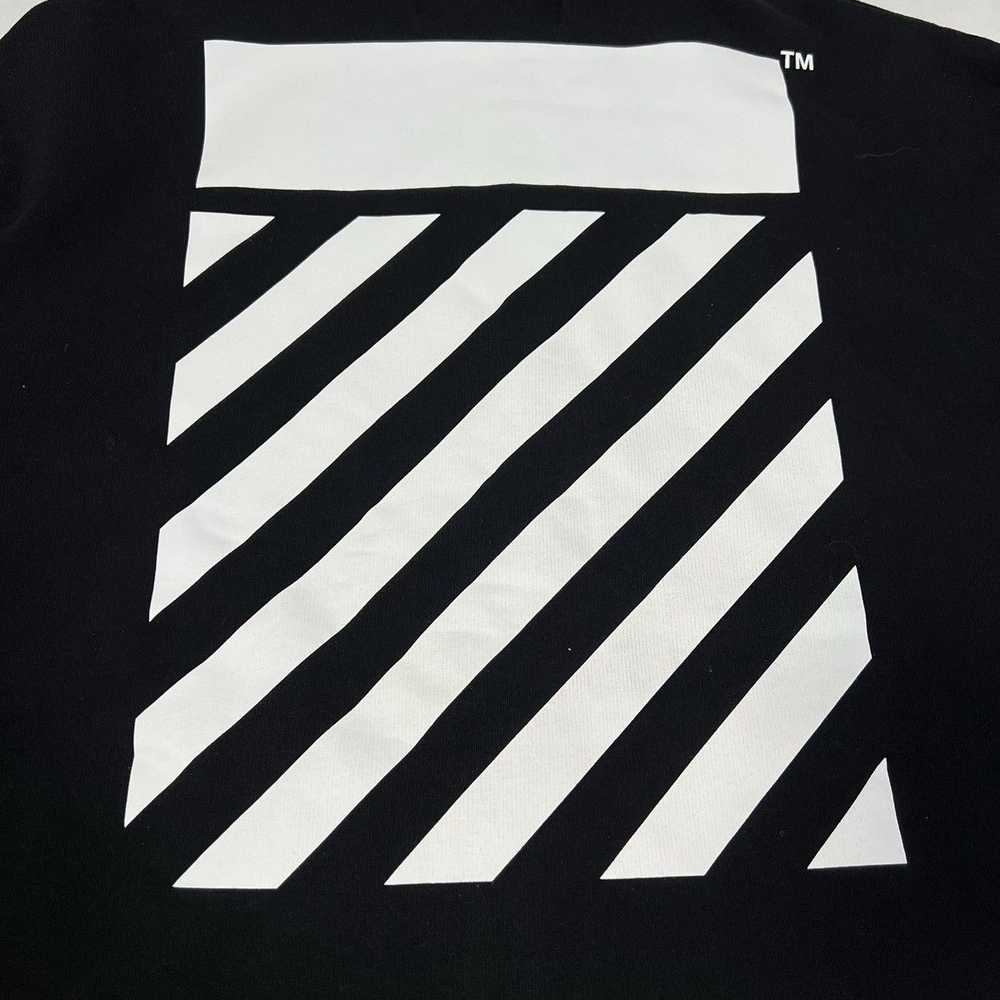 Off-White OFF-WHITE Multi Patches Zip-Up Hoodie - image 4