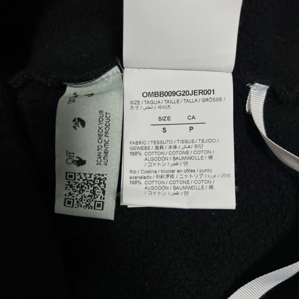 Off-White OFF-WHITE Multi Patches Zip-Up Hoodie - image 7