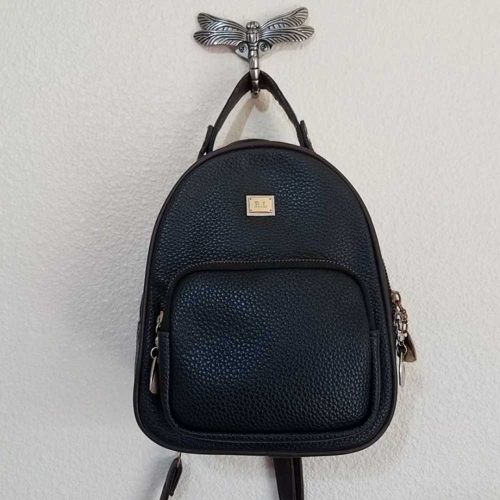 Ralph Lauren Pebble Faux Leather Mini Backpack - image 4