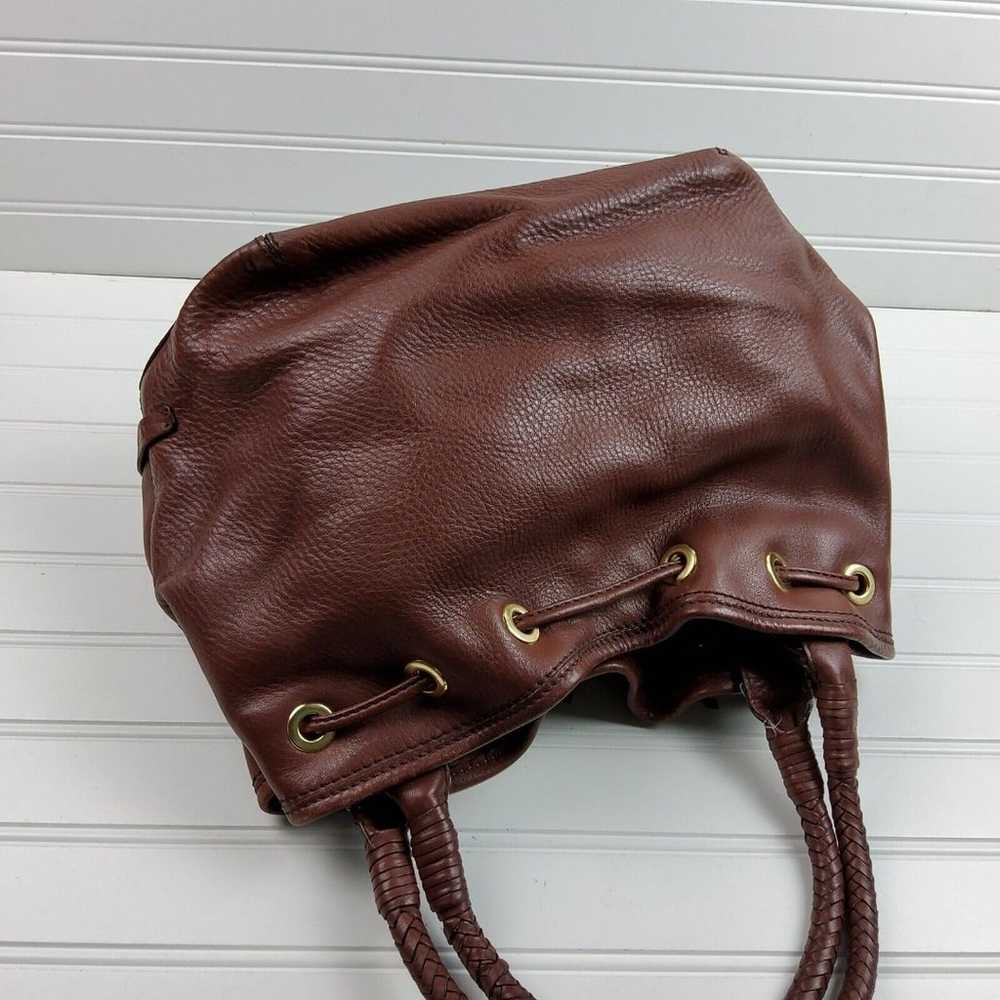 Cole Haan Pebbled Leather Drawstring Tote Shoulde… - image 7