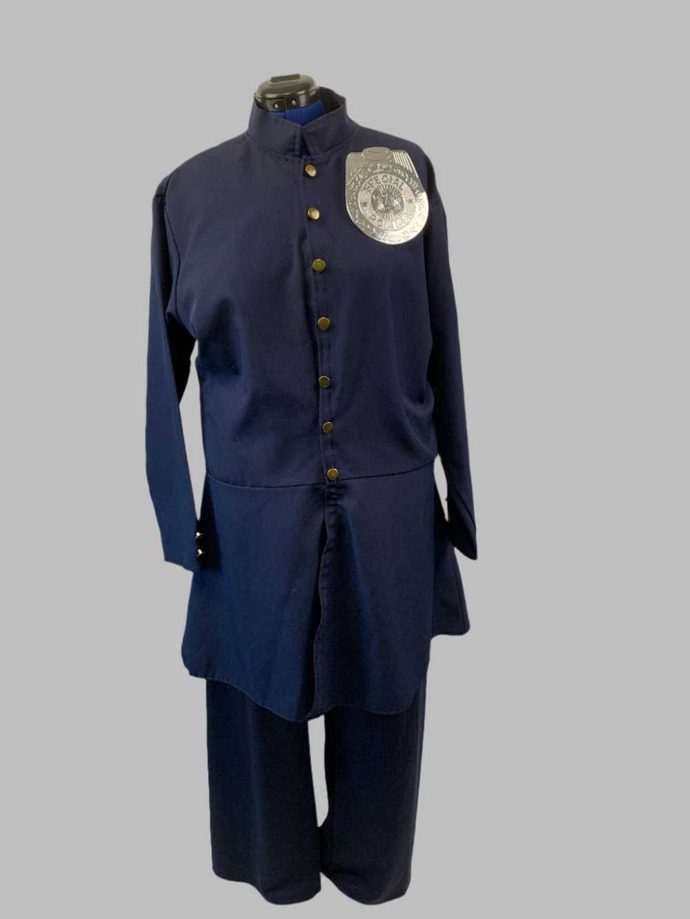 1920's Keystone Kop Costume Men's X-Large- Preown… - image 1