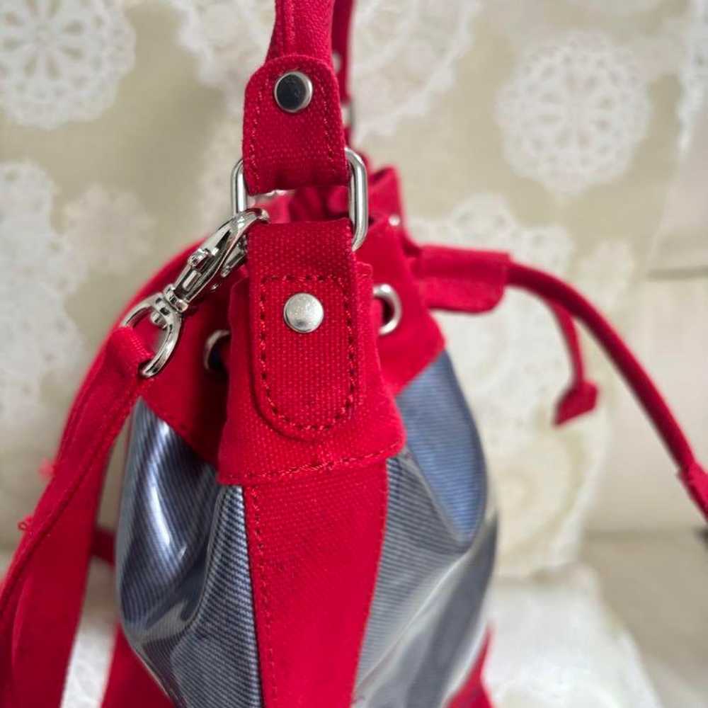 TOMMY HILFIGER Bucket Bag Red Excellent Condition - image 9