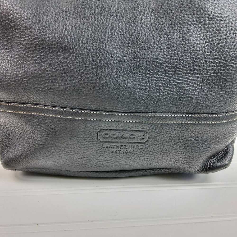 Vintage Coach 5715 Pebbled Leather Hobo Shoulder … - image 6