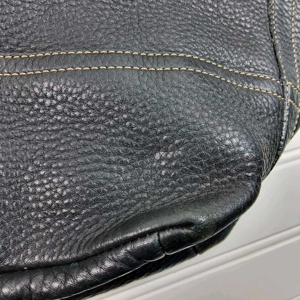 Vintage Coach 5715 Pebbled Leather Hobo Shoulder … - image 8