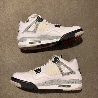 Jordan Brand Air Jordan 4 Retro OG White Cement 2… - image 1