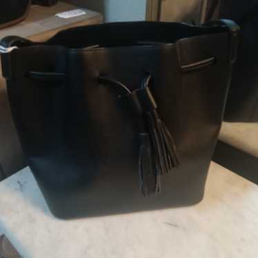 Like New Black J Crew Bucket Bag