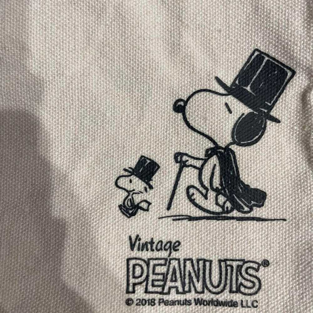 vintage PEANUTS tote bag Snoopy - image 3