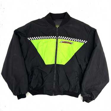 Vintage Arctic Cat Vintage 90s Neon Green jacket … - image 1