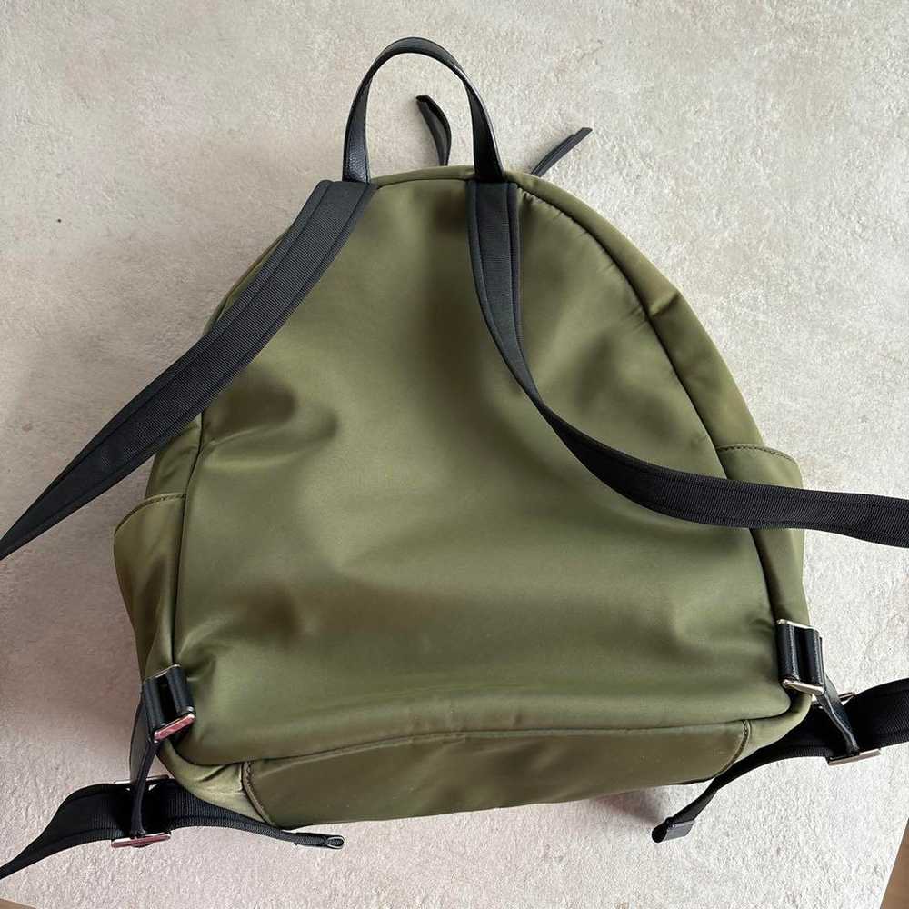 kate spade olive green backpack - image 3