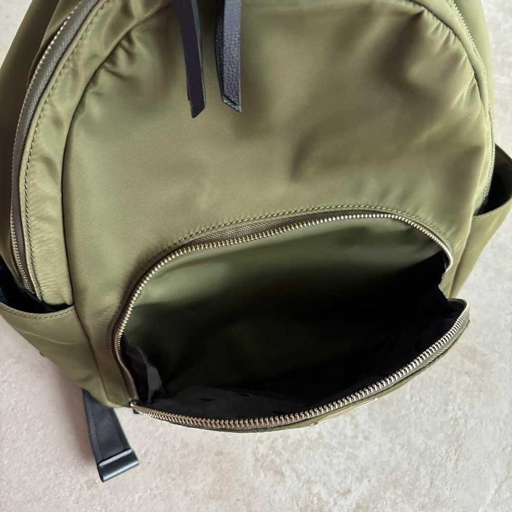 kate spade olive green backpack - image 5