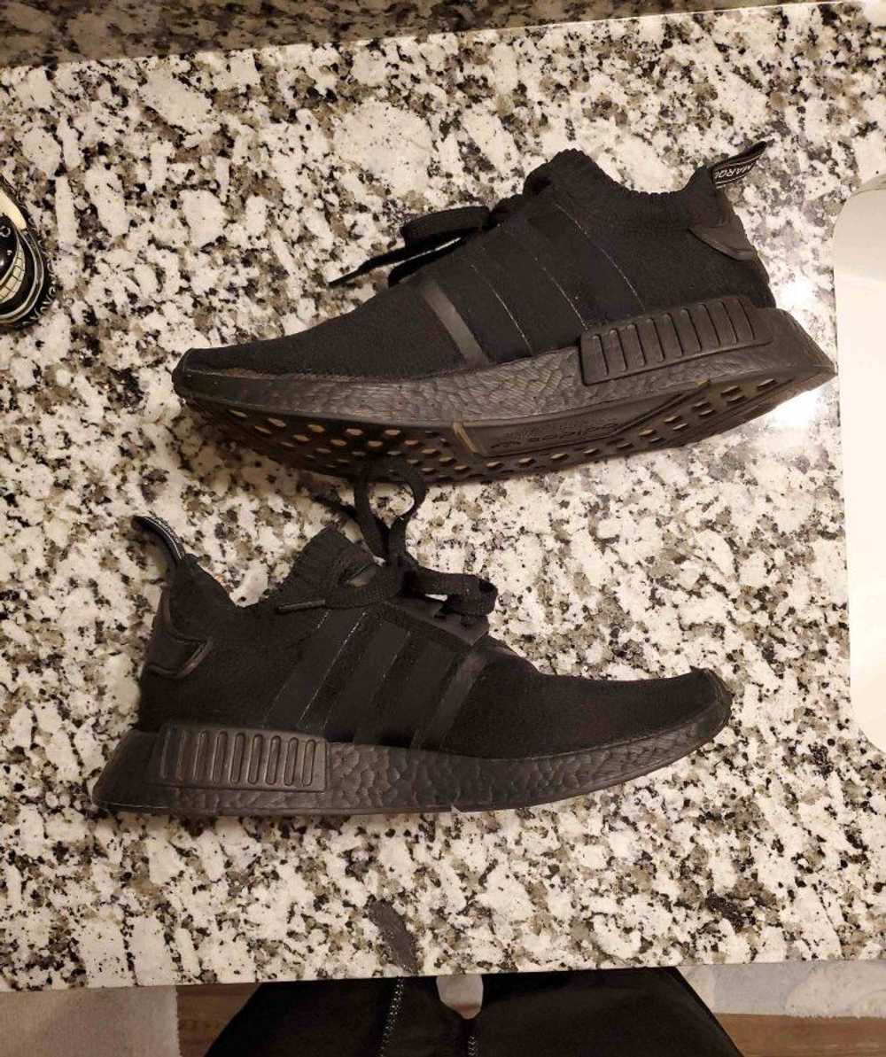 Adidas NMD_R1 Primeknit Japan Triple Black - image 7