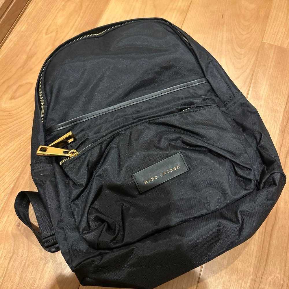 MARC JACOBS black nylon backpack - image 1