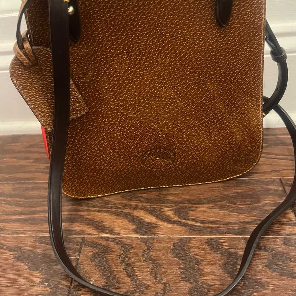 Dooney and Bourke Alto Small Saddle Crossbody Pur… - image 3