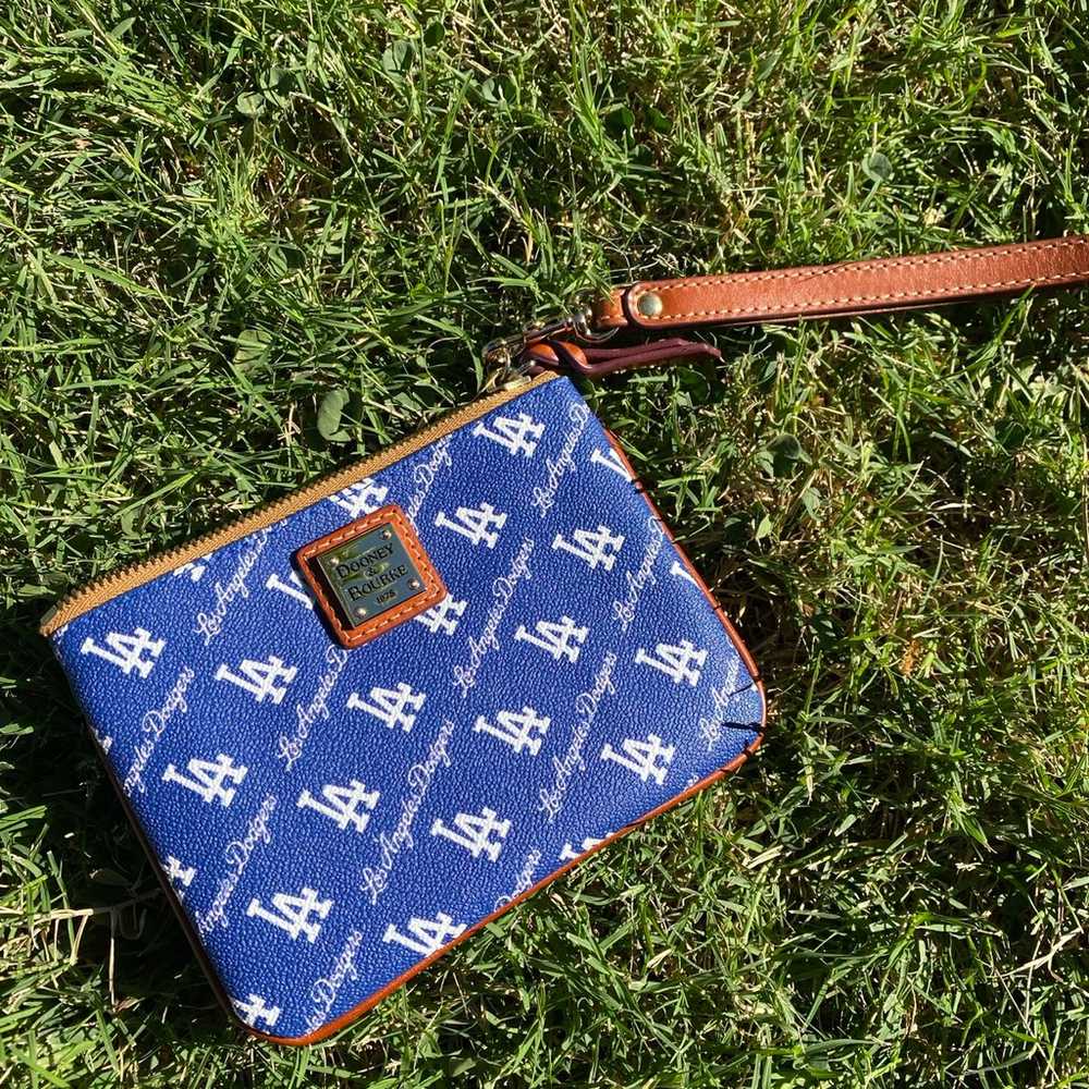 Dooney Bourke Dodgers Wristlet - image 1