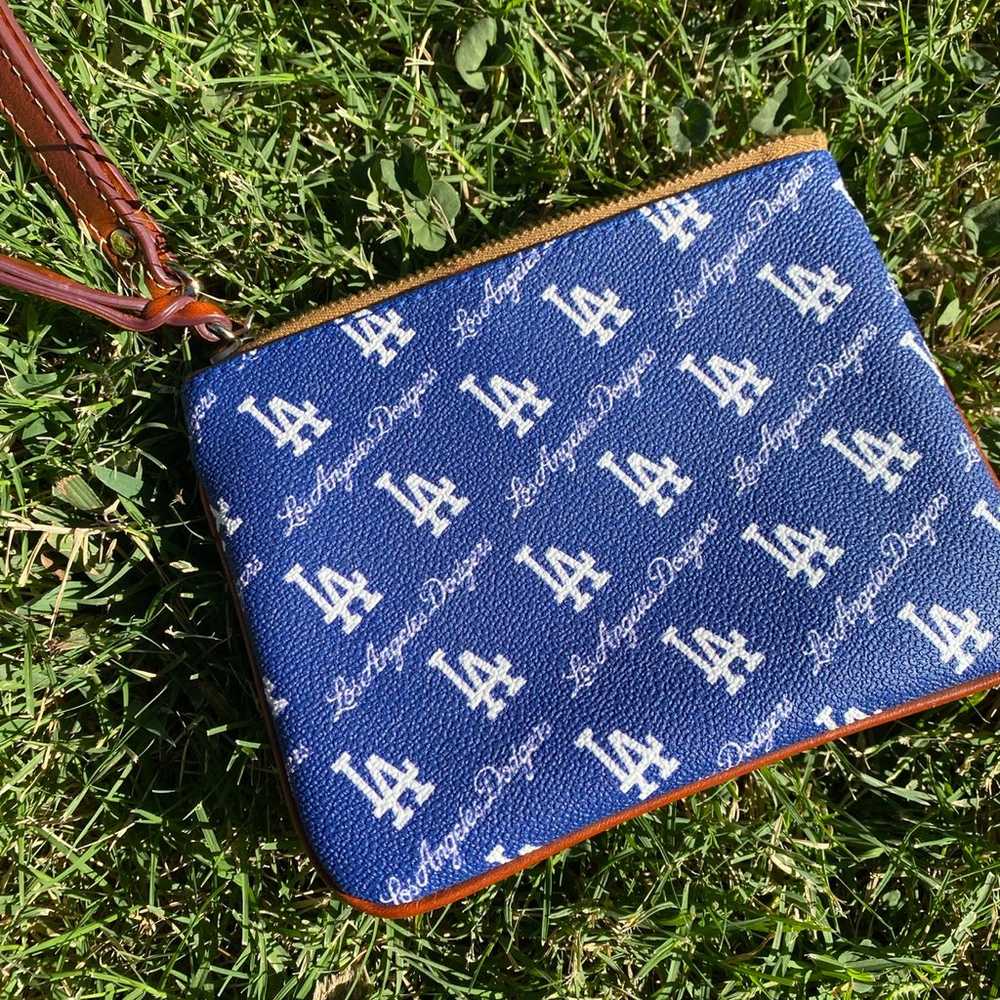 Dooney Bourke Dodgers Wristlet - image 3