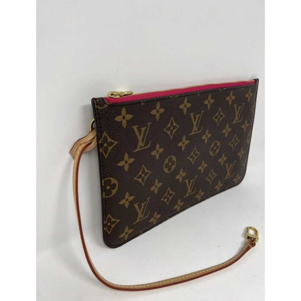 Louis Vuitton LOUIS VUITTON Large Monogram Pink P… - image 3