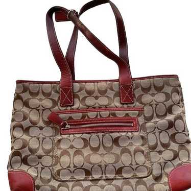 Coach y2k red signature - Gem