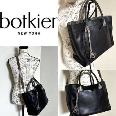 botkier New York Zip handle design Genuine leathe… - image 1