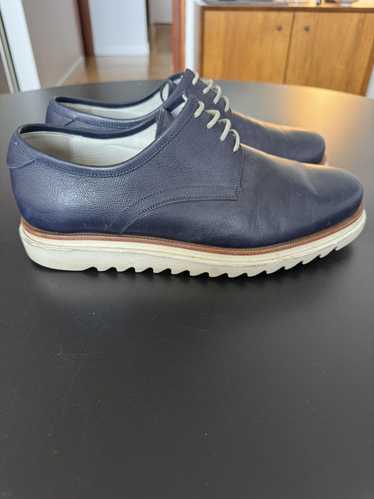 Salvatore Ferragamo Ferragamo Leather Derby, navy