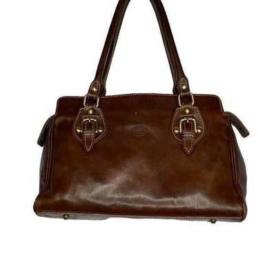 Simone Firenze Womens Shoulder Satchel Bag Italian