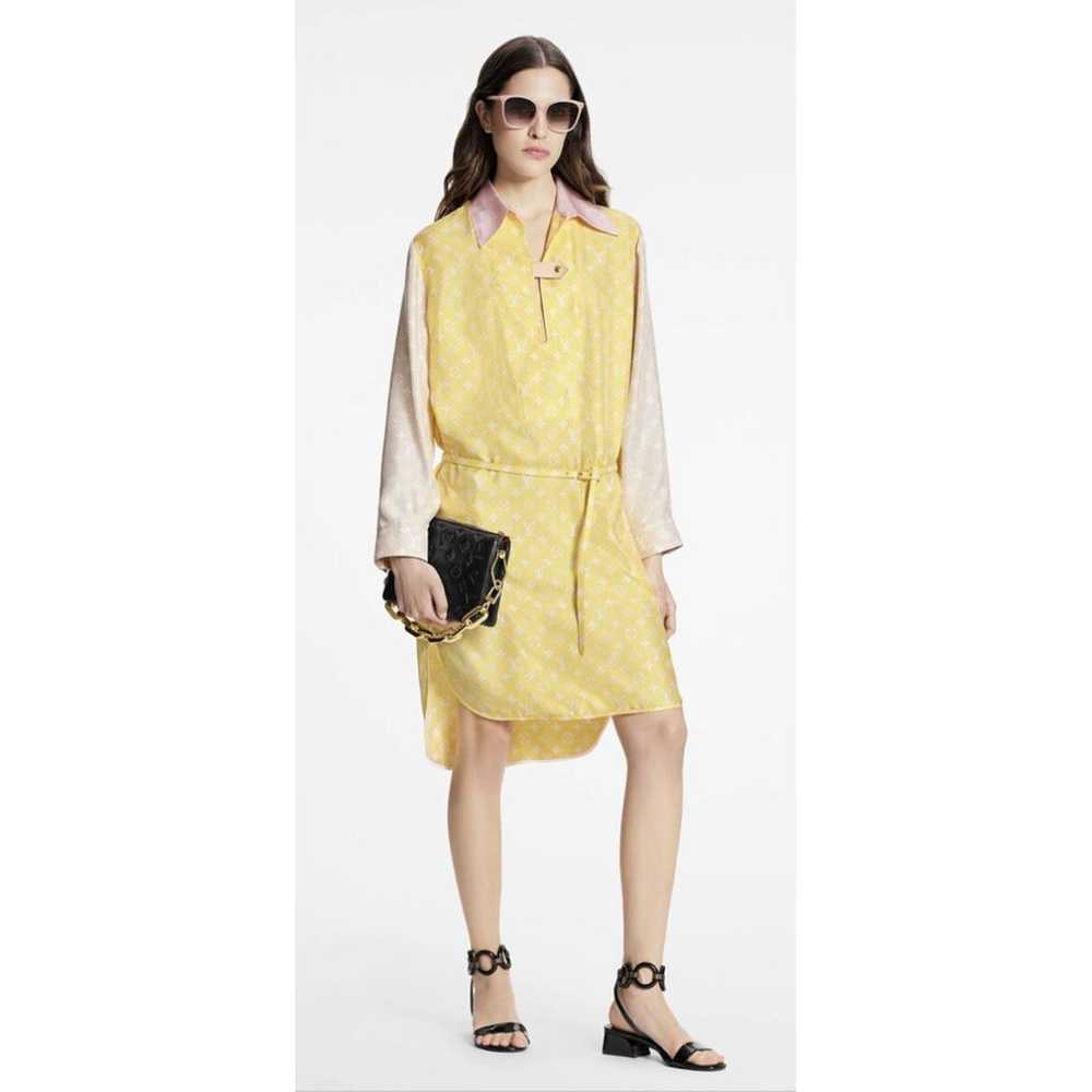 Louis Vuitton Silk mid-length dress - image 2