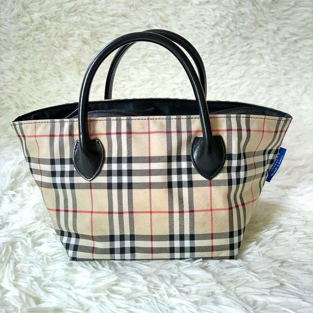 【Excellent condition】BURBERRY Mini Tote Tote Bag … - image 2