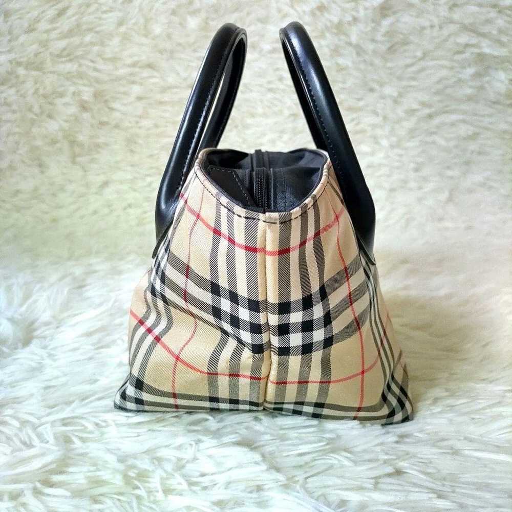 【Excellent condition】BURBERRY Mini Tote Tote Bag … - image 3