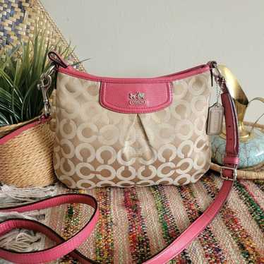 Coach crossbody bag pink purse