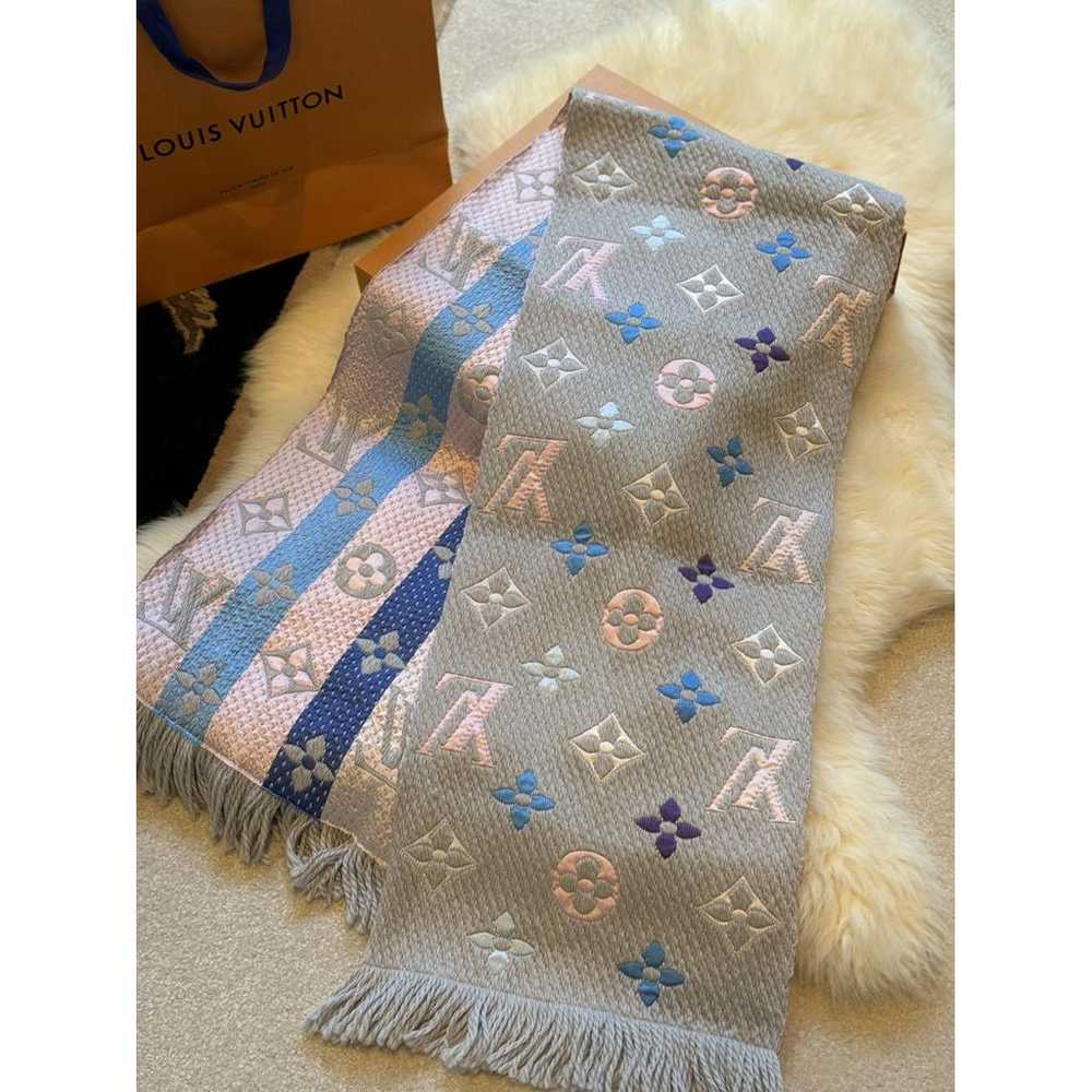 Louis Vuitton Logomania wool scarf - image 4