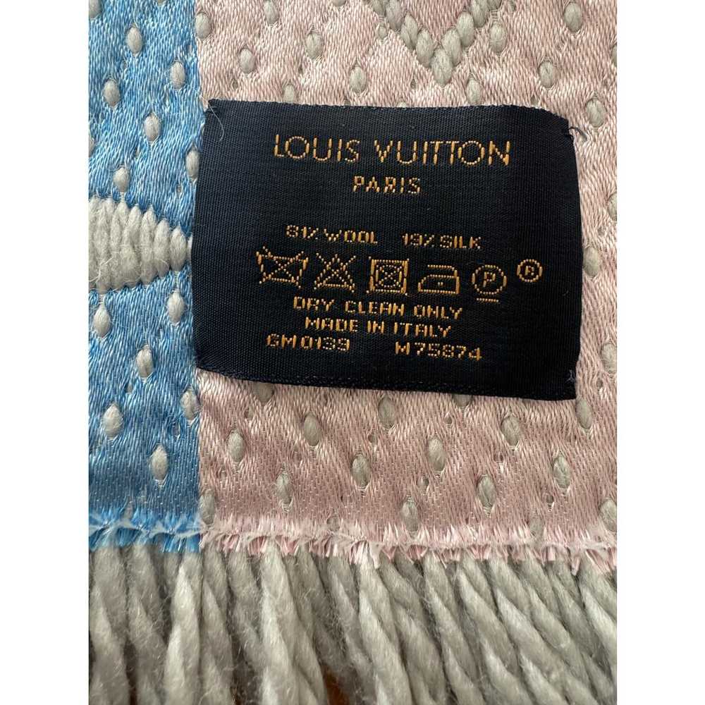 Louis Vuitton Logomania wool scarf - image 8