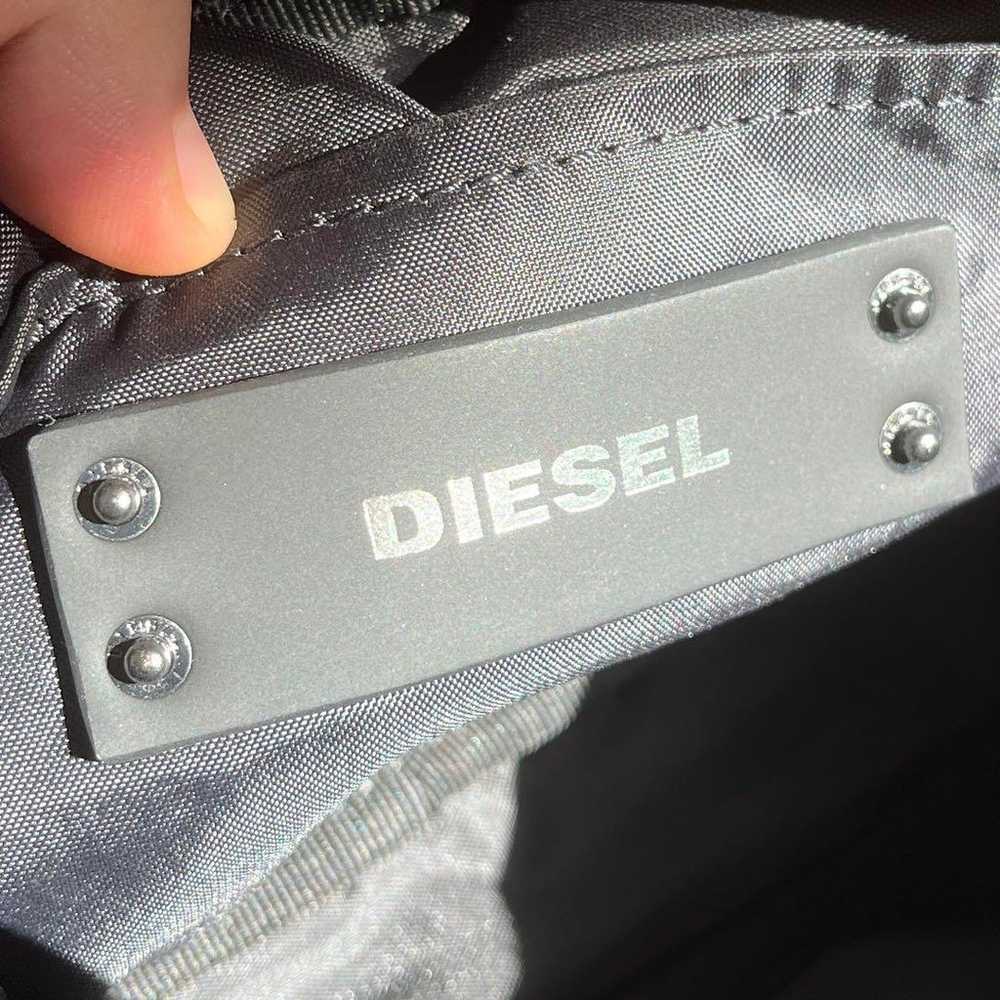 DIESEL Shoulder Bag Black Waterproof Big Logo Uni… - image 10