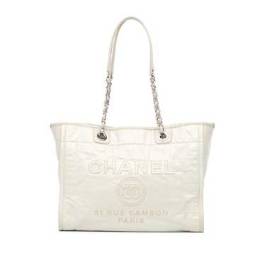 Chanel Deauville leather tote - image 1