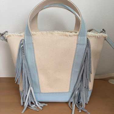 AYAKO bag Fringe bag Ice blue - image 1