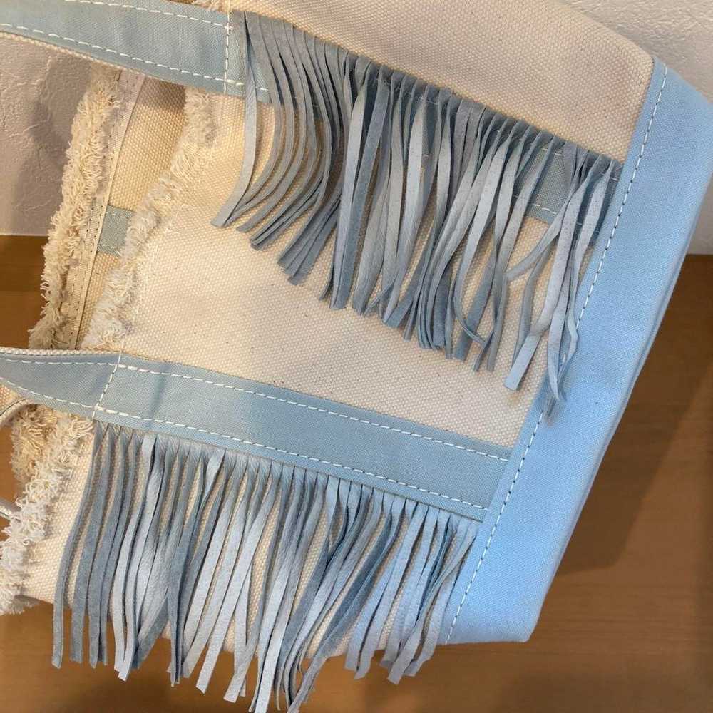 AYAKO bag Fringe bag Ice blue - image 8