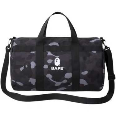 BAPE camo duffle bag