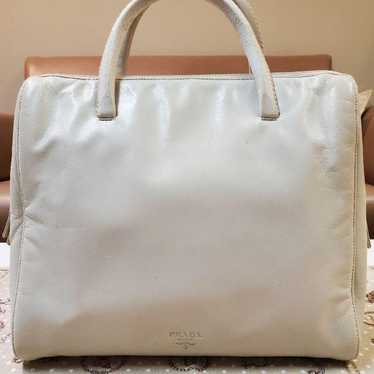 Prada leather handbag - image 1