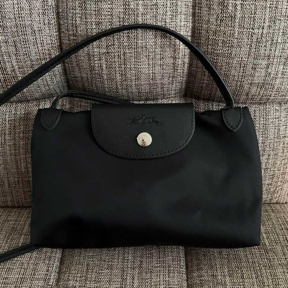 LONGCHAMP Black Nylon Shoulder Bag - image 2