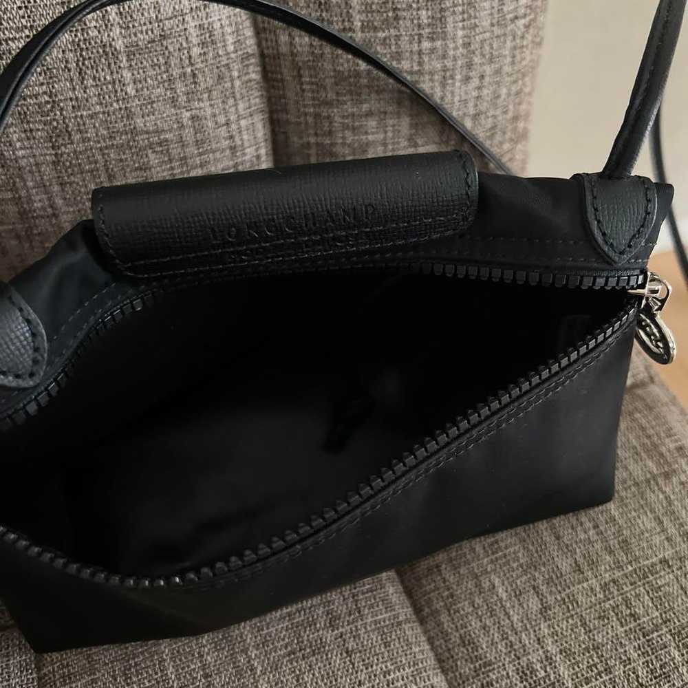 LONGCHAMP Black Nylon Shoulder Bag - image 5