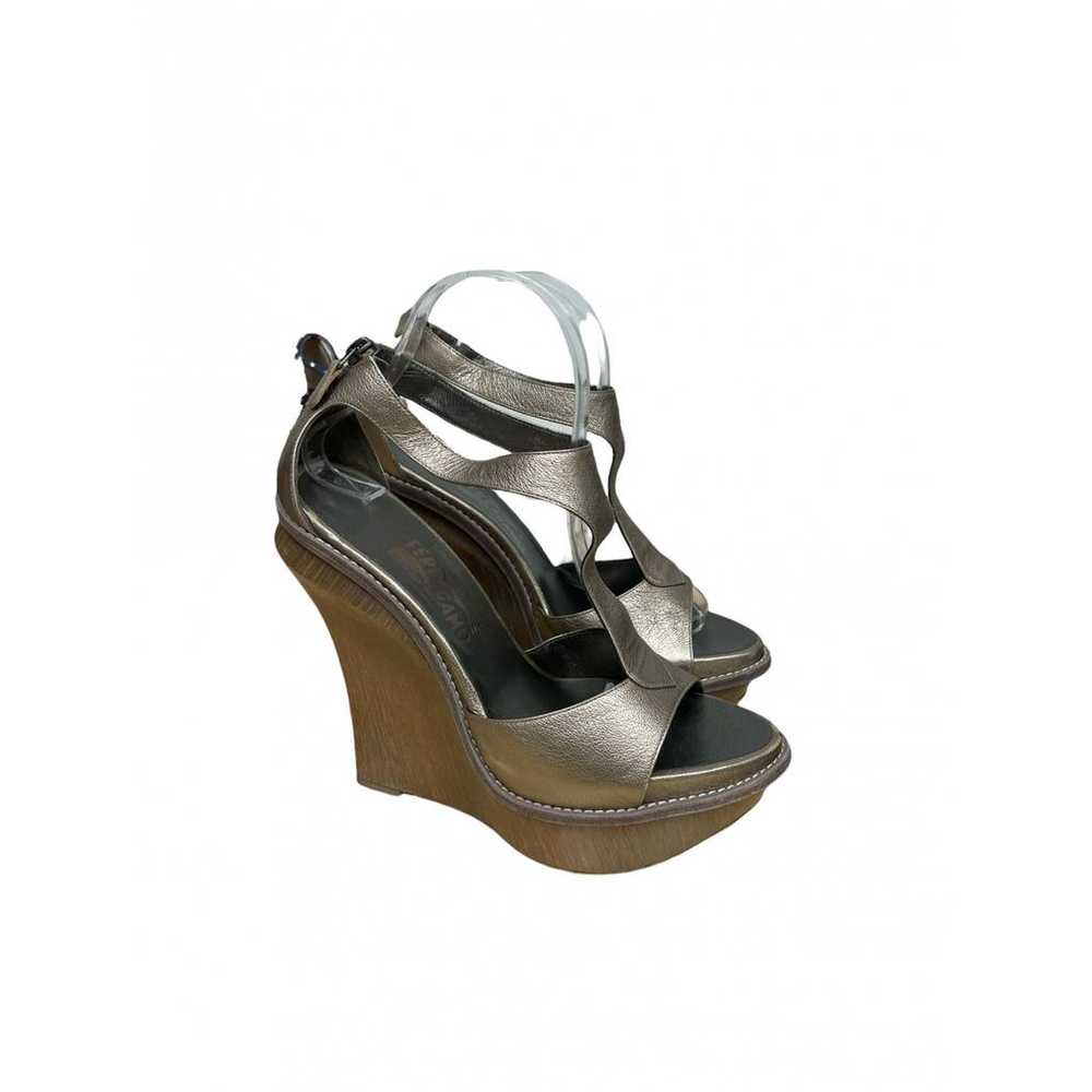 Salvatore Ferragamo Leather sandals - image 1