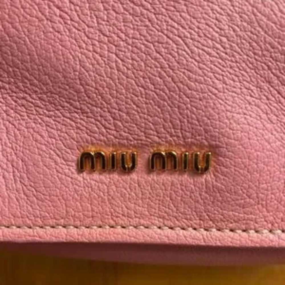 Miu Miu Leather crossbody bag - image 4